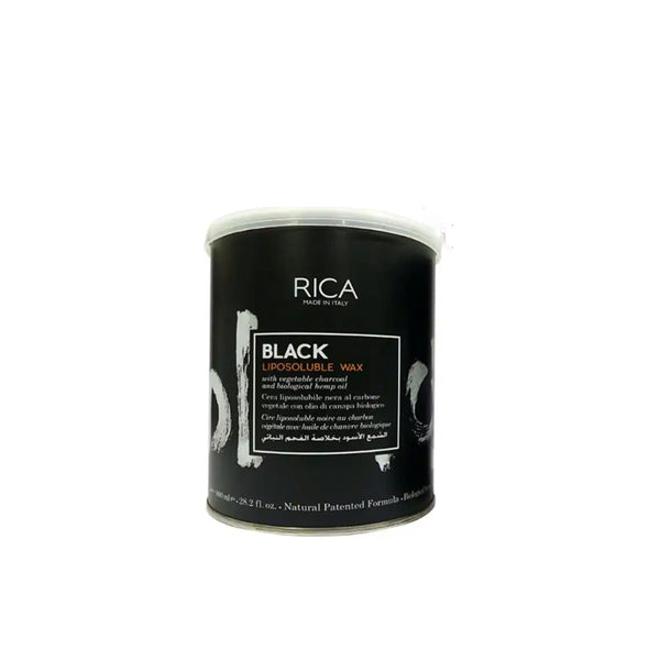 Rica- Black Charcoal Liposoluble Wax, 800G