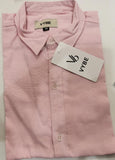 VYBE-Casual Shirt Half Sleeve-Light Pink