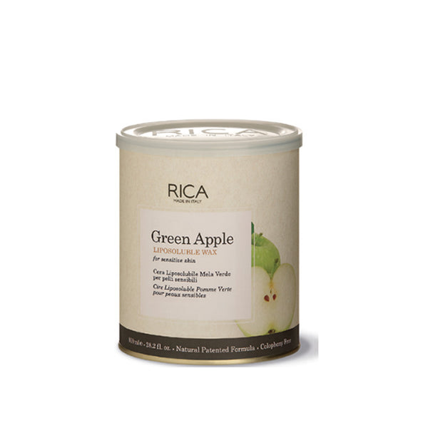 Rica- Green Apple Liposoluble Wax, 800ml