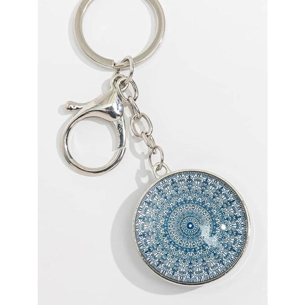 Shein- Round Charm Keychain