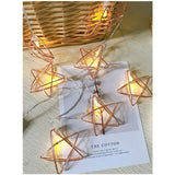 Shein- Nebras Series With Lamp And Star Shape 10 Pieces