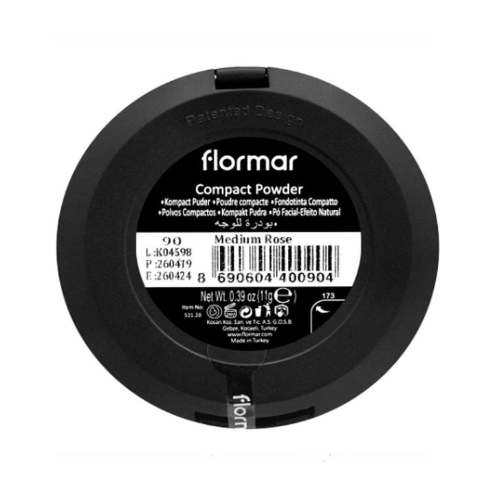 Flormar 11Gt-C Compact Powder 90 Medium Rose