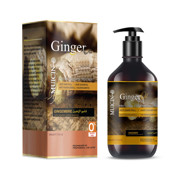 MUICIN - Ginger Oil Anti Hair Fall Shampoo - 500ml