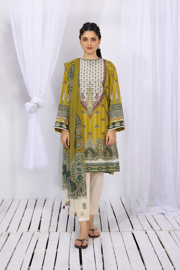 Sapphire- Embroidered Lawn Shirt