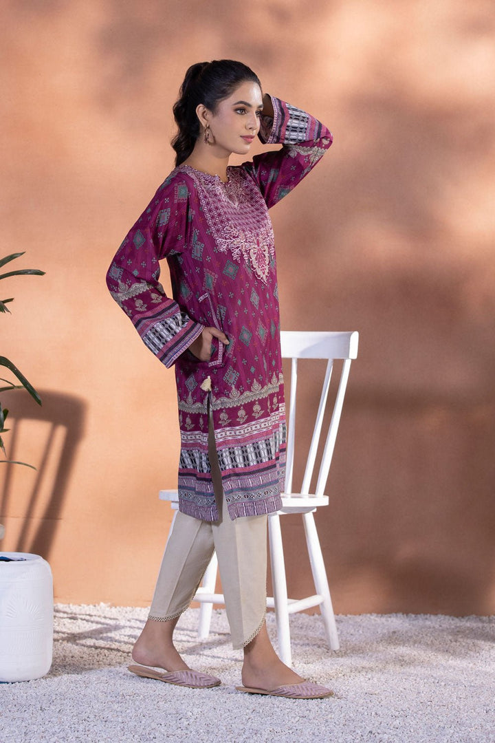 Sapphire- Embroidered Lawn Shirt