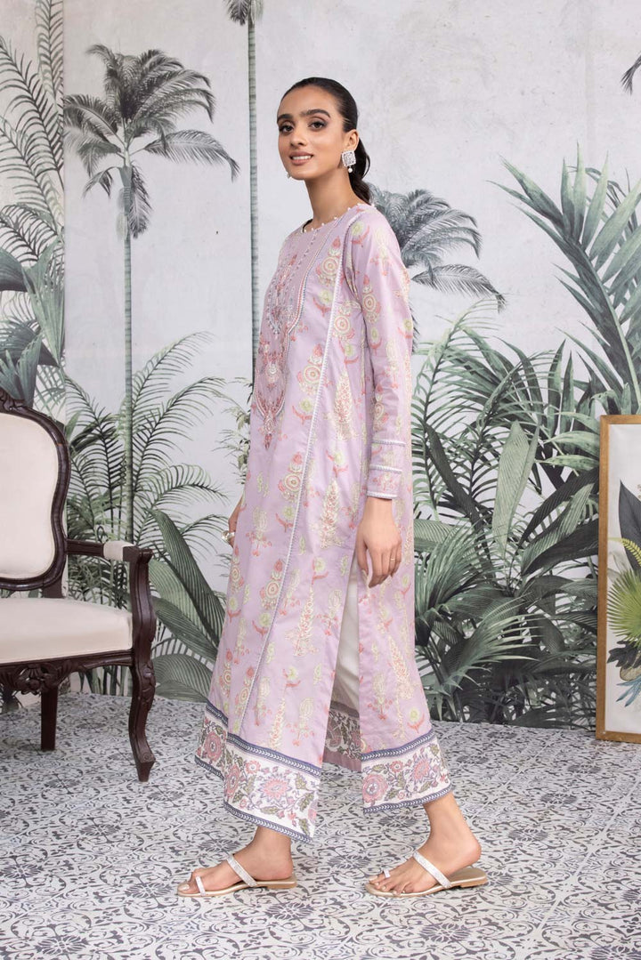 Sapphire- Embroidered Lawn Shirt