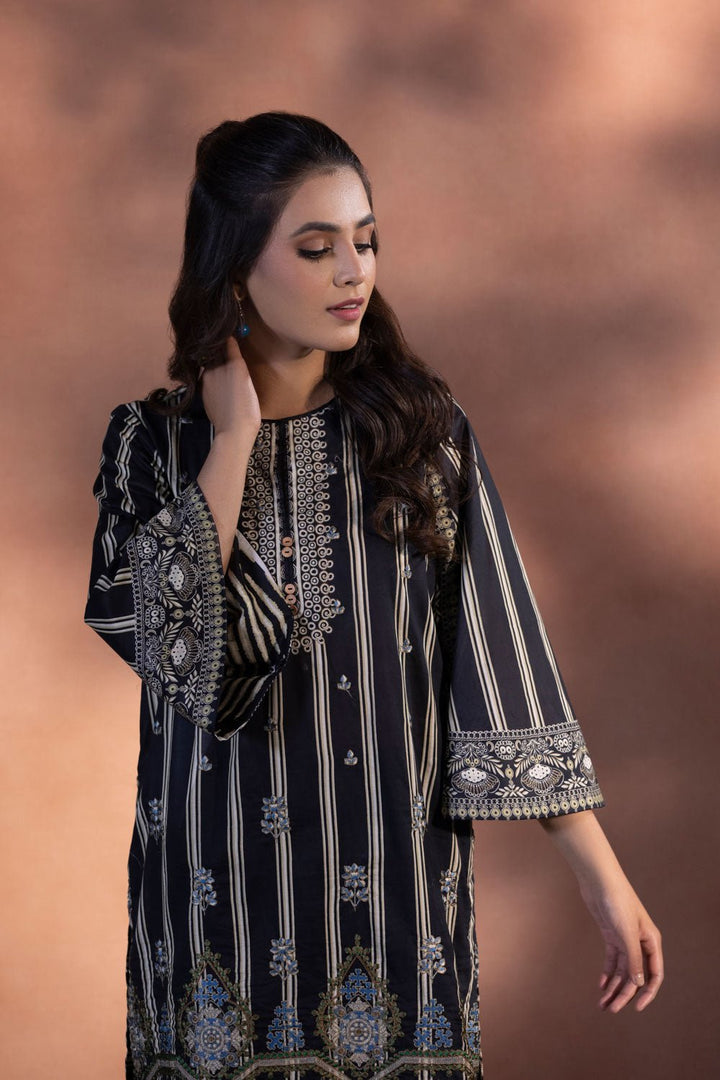 Sapphire- Embroidered Lawn Shirt