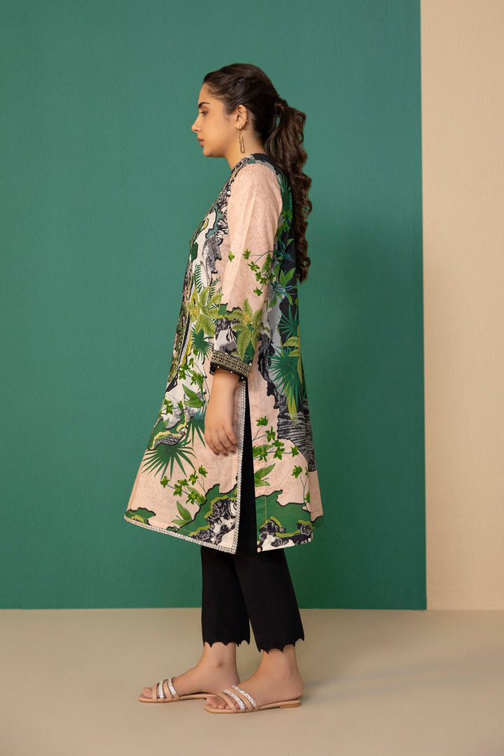 Sapphire- Embroidered Lawn Shirt