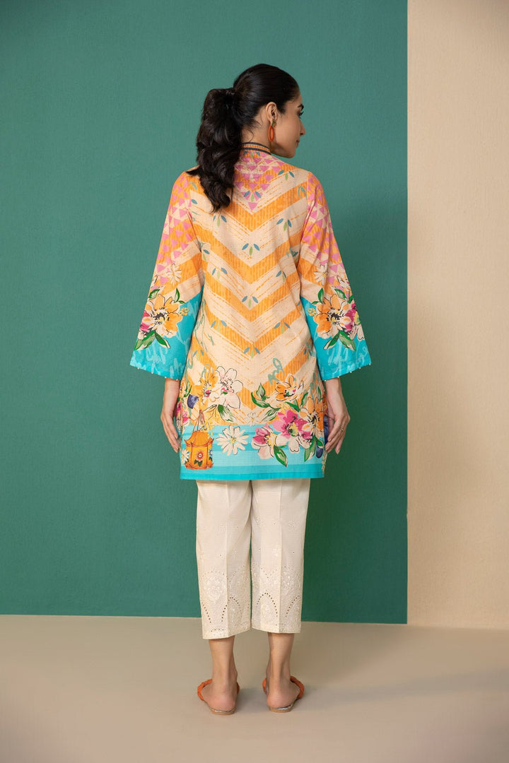 Sapphire- Embroidered Lawn Shirt