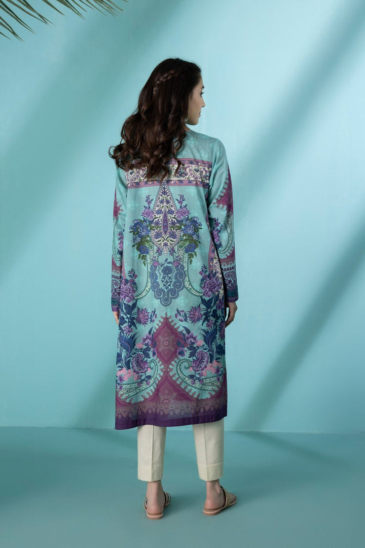 Sapphire- Embroidered Lawn Shirt