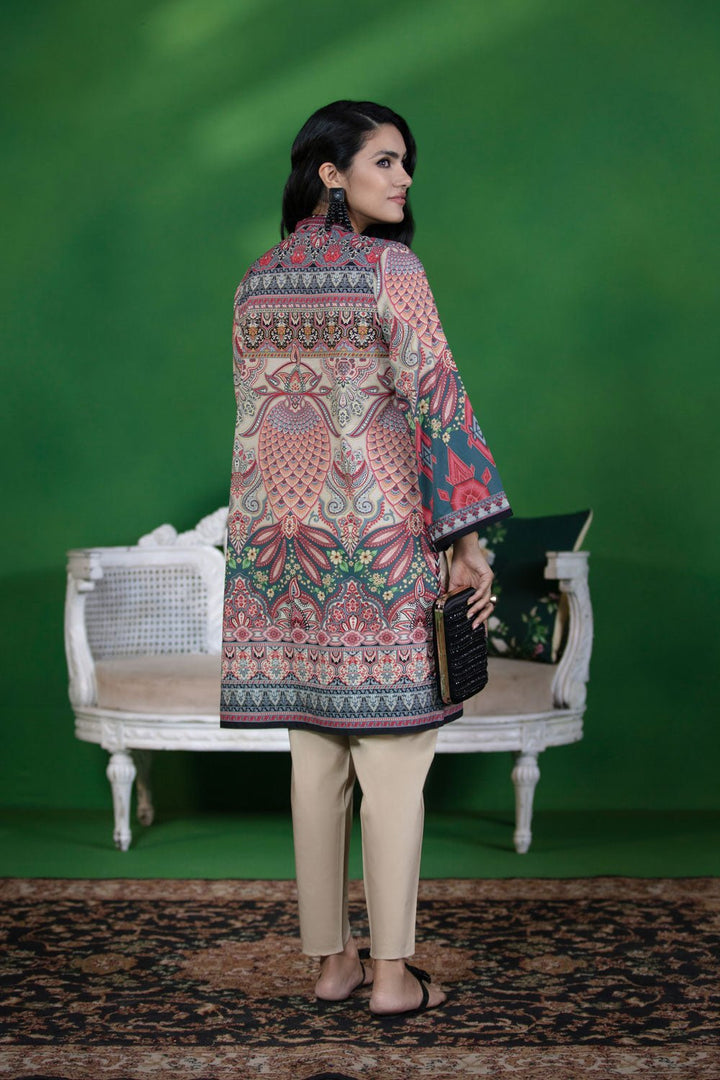 Sapphire- Embroidered Lawn Shirt