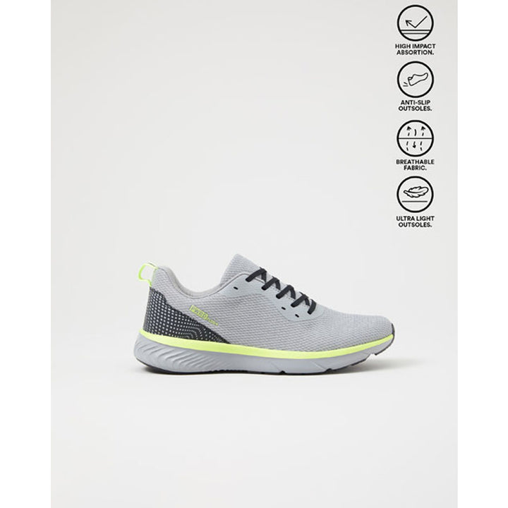 Lefties- SNEAKERS WITH NEON DETAILS Grey