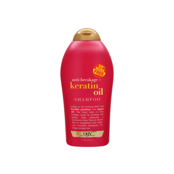 OGX- SHAMPOO ANTI BREAKAGE KERATIN OIL 19.5OZ/577ML