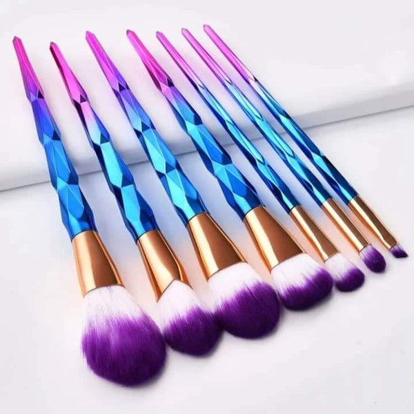 The original 7 Pcs Mermaid Make Up Brushes