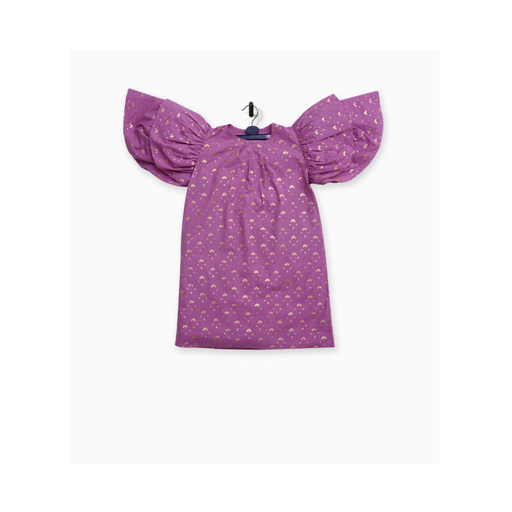 Kids Polo Association- Mini Dress Purple