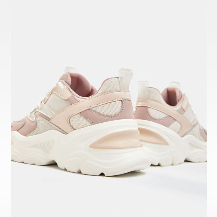 Bershka- Contrast chunky sole trainers