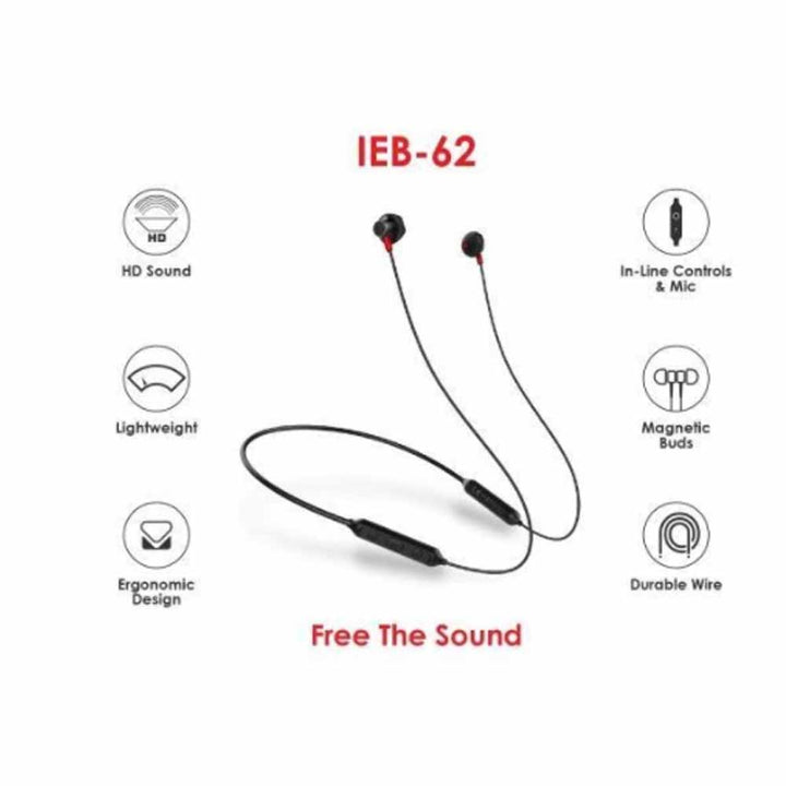 Itel- Bluetooth Neckband- IEB-62