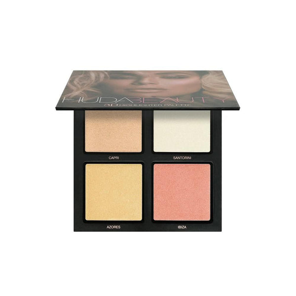 Huda beauty- The Pink Sands Edition 3D Highlight Palette( 3 x 8g, 10g )