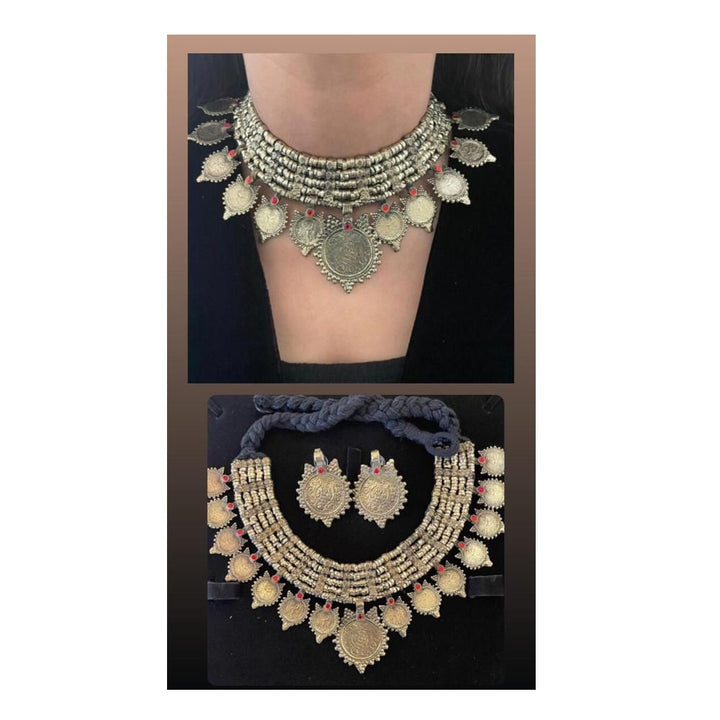 Jewels By Noor- Afghan gold choker/necklace