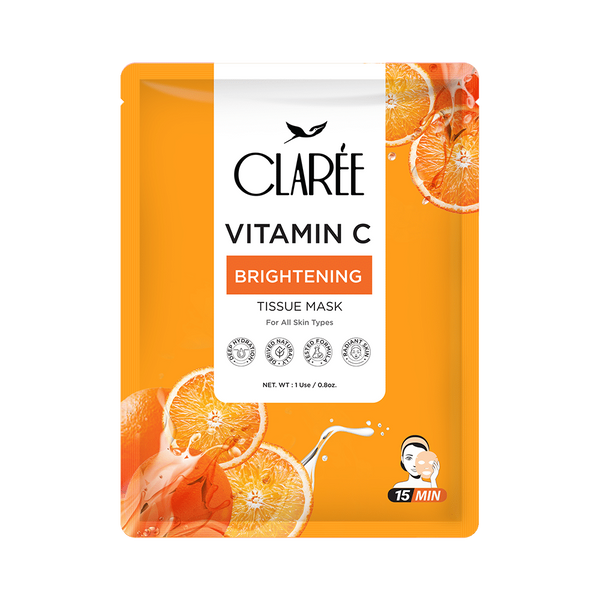 Claree - Vitamin C Brightening Tissue Mask