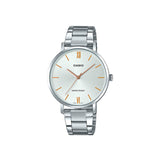Casio General- Casio MTP-VT01D-7BUDF Analog Quartz Silver Stainless Steel Men's Watch