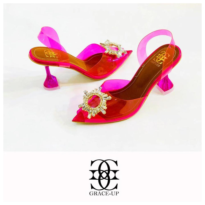 Grace Up- Heels Pink 0473