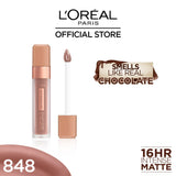 LOreal Paris- Infallible Les Chocolats Liquid Lipstick - 848 Dose of Cocoa