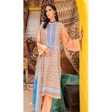 Gul Ahmed- 3PC Embroidered Lawn Unstitched Suit CL-22030