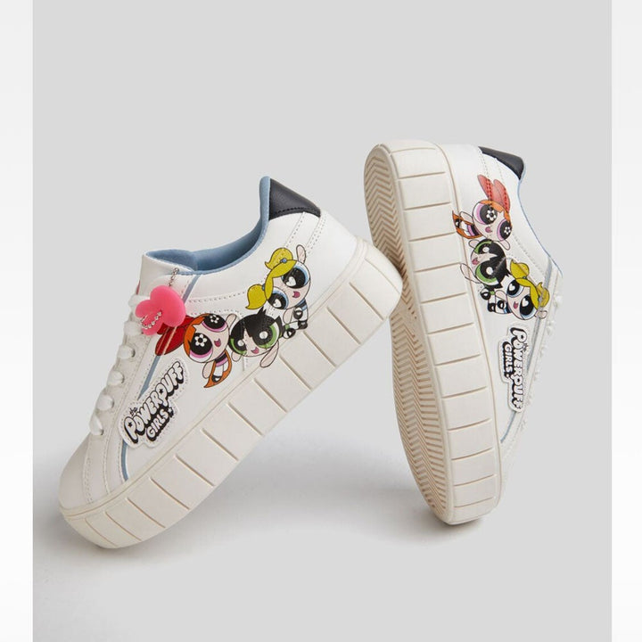 Bershka- Powerpuff Girls platform trainers