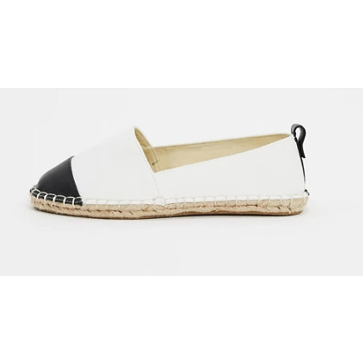 Asos Design- Asos Design Jacey Espadrilles In White Canvas