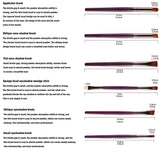 The original 6 Pc Eye Brush Set Purple