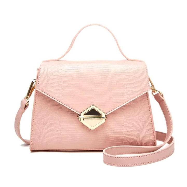 Shein- Pink Satchel net bag