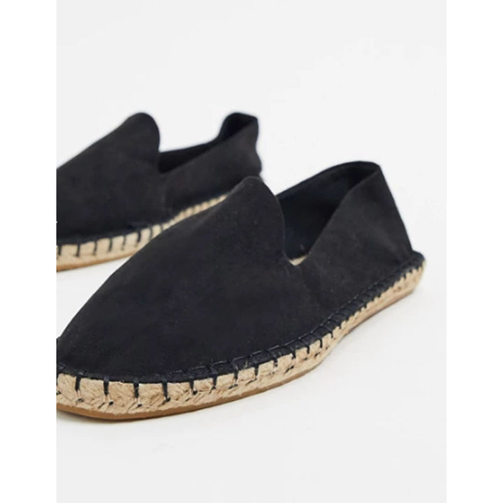 Asos Design- Asos Design Jual Espadrilles In Black