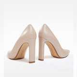 Bershka- High-heel shoes with V vamp