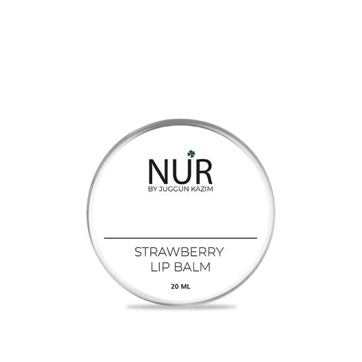 Nur By Juggan Kazim- Strawberry Lip Balm, 20Ml