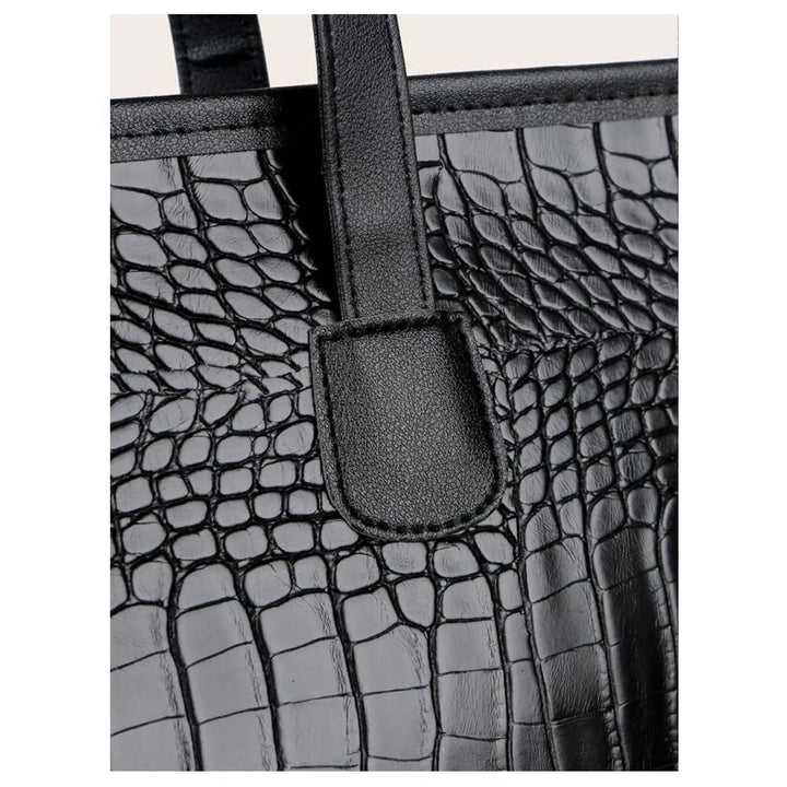 Shein Bags- Crocodile bags set with two elegant straps