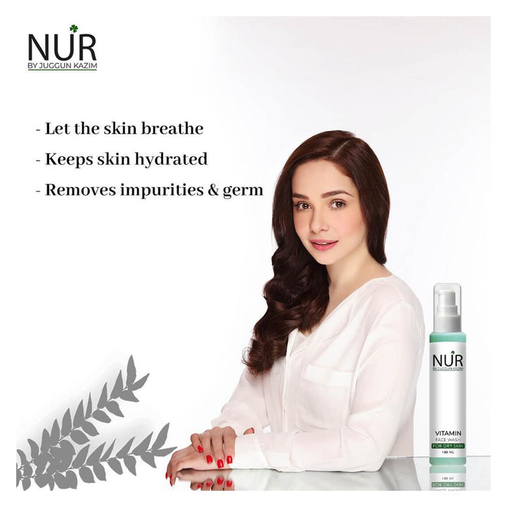 Nur By Juggan Kazim- Vitamin Face Wash, 100Ml