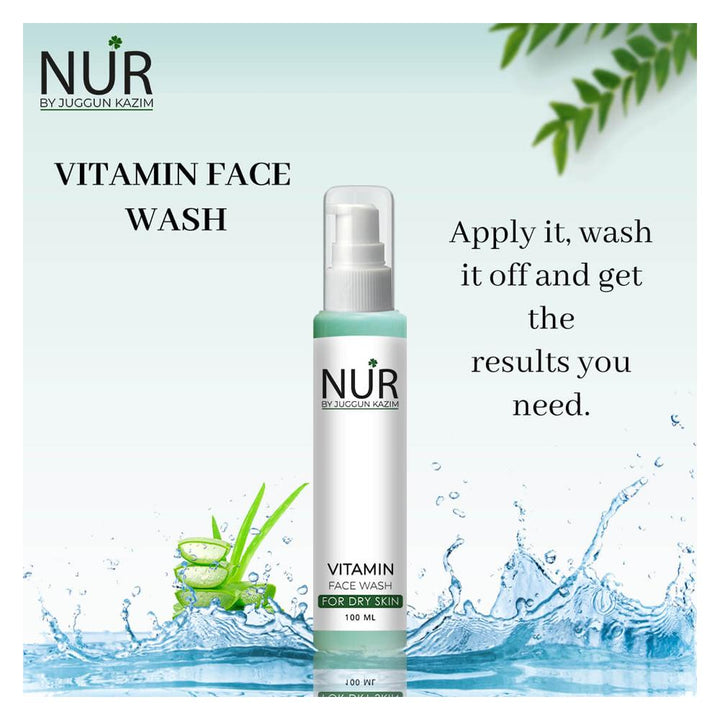 Nur By Juggan Kazim- Vitamin Face Wash, 100Ml