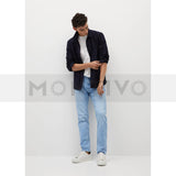 Montivo MNG Slim Fit Faded Light Wash Jeans