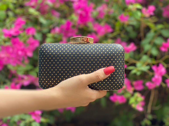 Rabbiya Bags- Black Studs – Bagallery