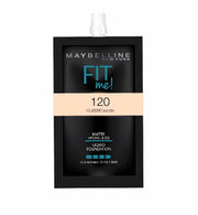 Maybelline New York- Fit Me Matte & Poreless Liquid Foundation 5ml Sachet 120 - Single Sachet