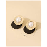 Shein- Faux Pearl Decor Drop Earrings