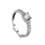 Jolly Chic- Womens Sweet Fashion Ring - Silver