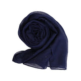 Petal and pearls- Viscose Glitter Navy Blue (1 pc)