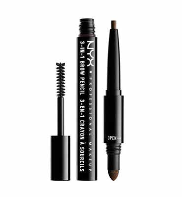 NYX Professional Makeup 3-in-1 Brow Pencil 07 Espresson