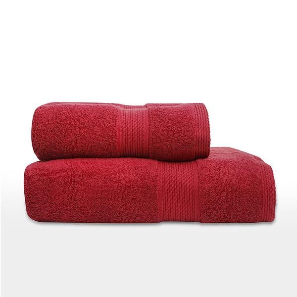 Gul Ahmed Hand Towel Red