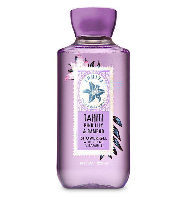 Bath & Body Works- Pink Lily & Bamboo Shower Gel,295 mL by Sidra - BBW priced at #price# | Bagallery Deals