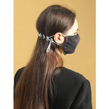 Shein- The Face Rate Muzzle Decorated With A Rhinestone Butterfly