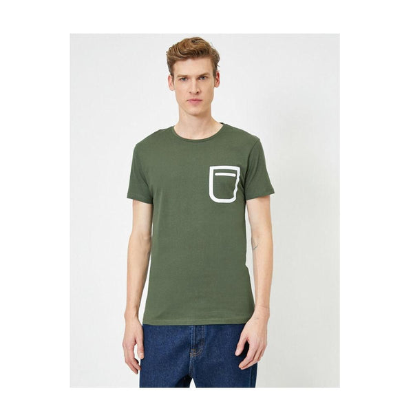 KOTON-Crew Neck T-Shirt - Pistachio