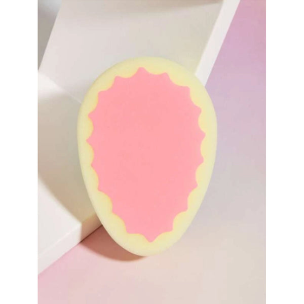 Shein- Sponge Random Color Egg Shape Beauty Face Wash